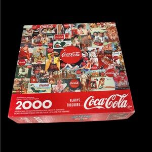 1998 Vintage Always Coca Cola 2000 Piece Puzzle